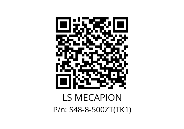   LS MECAPION S48-8-500ZT(TK1)