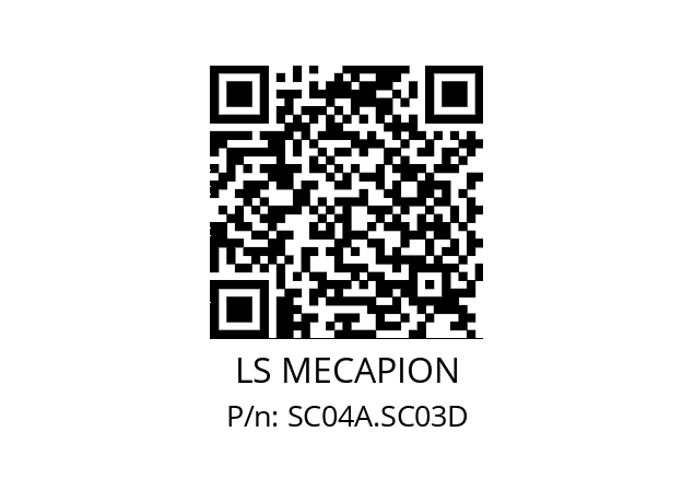   LS MECAPION SC04A.SC03D