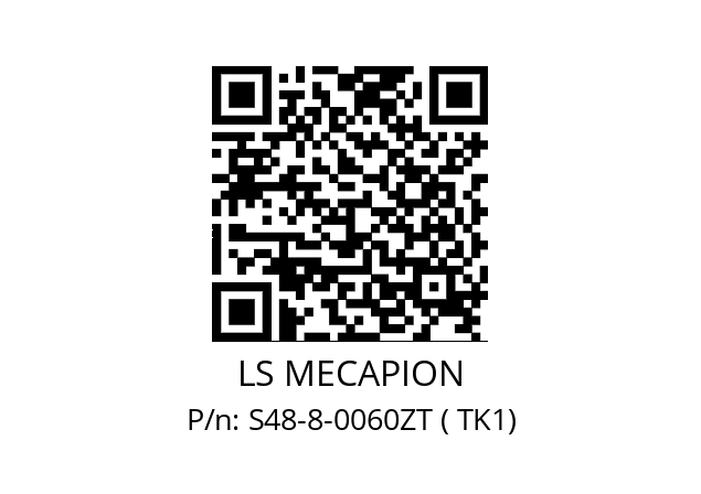   LS MECAPION S48-8-0060ZT ( TK1)