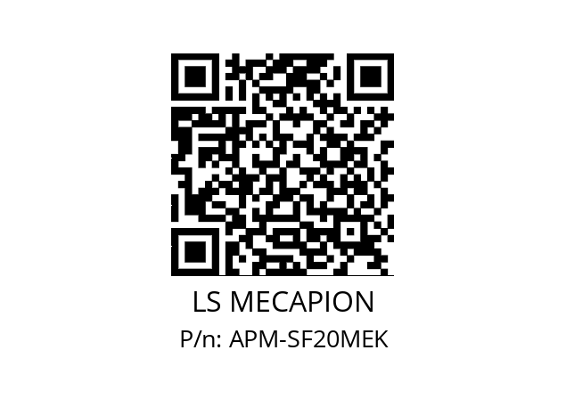   LS MECAPION APM-SF20MEK