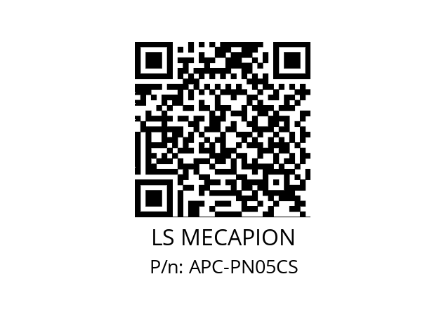   LS MECAPION APC-PN05CS