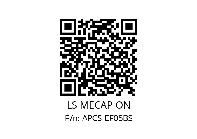   LS MECAPION APCS-EF05BS