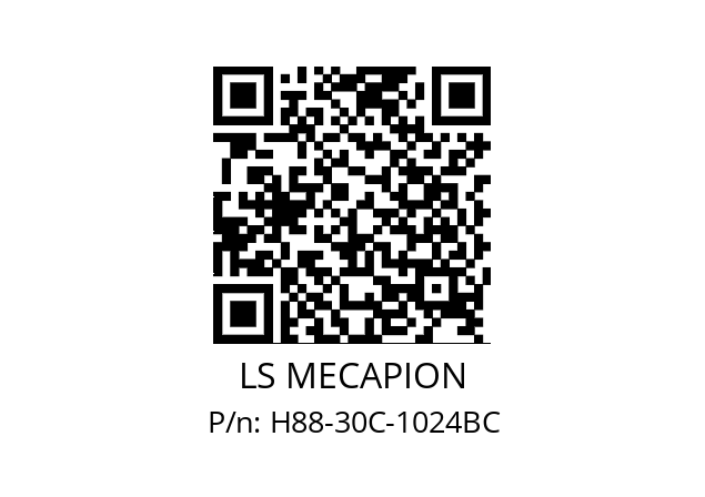   LS MECAPION H88-30C-1024BC