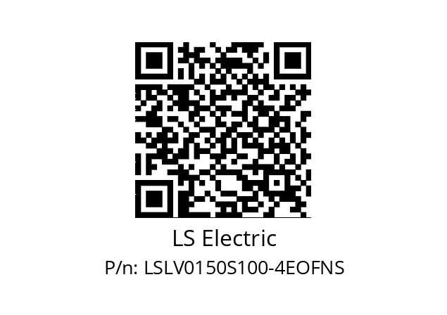   LS Electric LSLV0150S100-4EOFNS