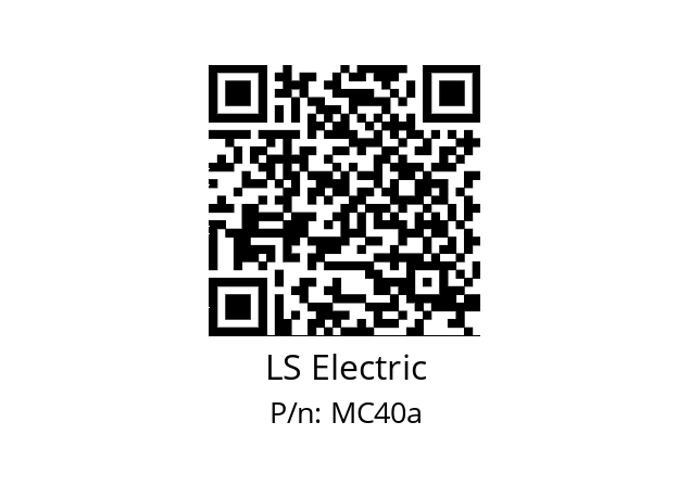   LS Electric MC40a