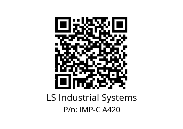   LS Industrial Systems IMP-C A420