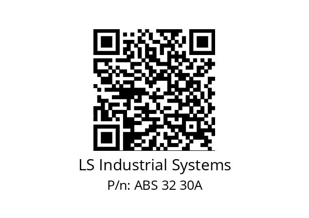   LS Industrial Systems ABS 32 30A