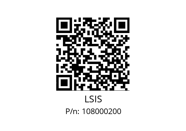   LSIS 108000200