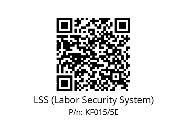   LSS (Labor Security System) KF015/5E