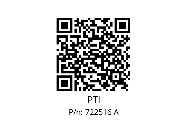   PTI 722516 A