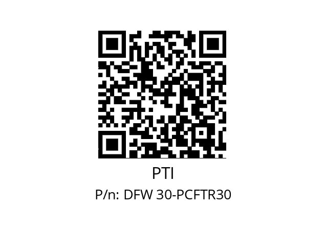   PTI DFW 30-PCFTR30