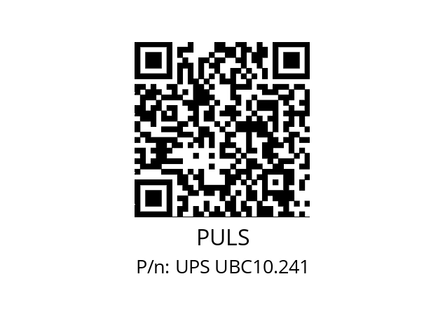   PULS UPS UBC10.241