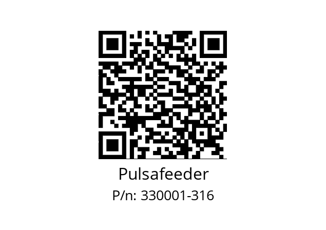   Pulsafeeder 330001-316