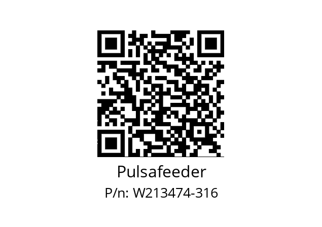   Pulsafeeder W213474-316