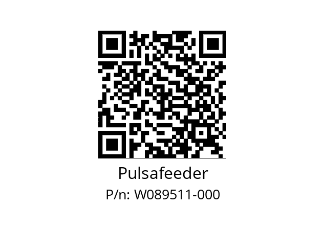   Pulsafeeder W089511-000