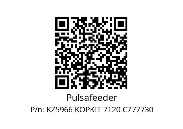   Pulsafeeder KZ5966 KOPKIT 7120 C777730