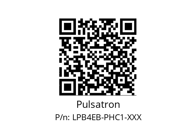   Pulsatron LPB4EB-PHC1-XXX