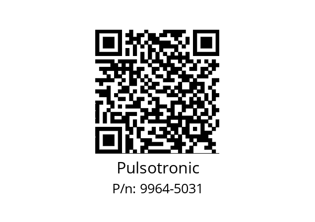   Pulsotronic 9964-5031