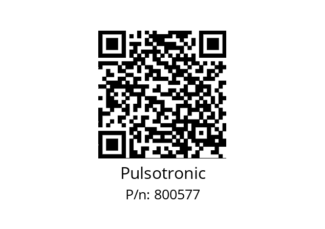   Pulsotronic 800577