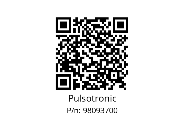   Pulsotronic 98093700