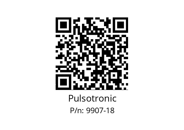   Pulsotronic 9907-18