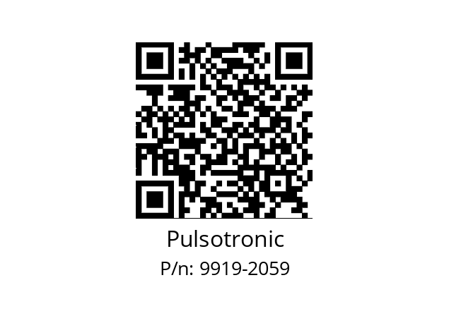   Pulsotronic 9919-2059