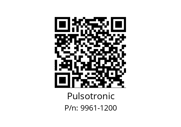   Pulsotronic 9961-1200