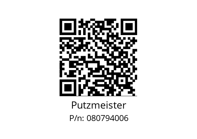   Putzmeister 080794006