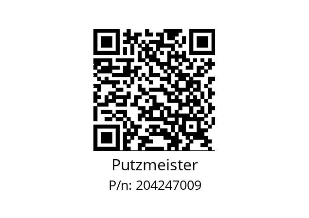   Putzmeister 204247009