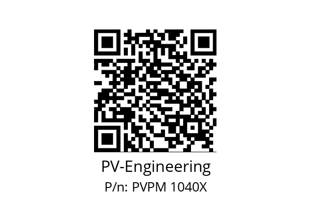   PV-Engineering PVPM 1040X