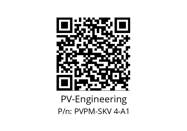   PV-Engineering PVPM-SKV 4-A1