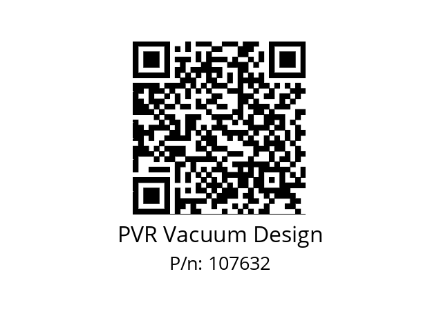   PVR Vacuum Design 107632