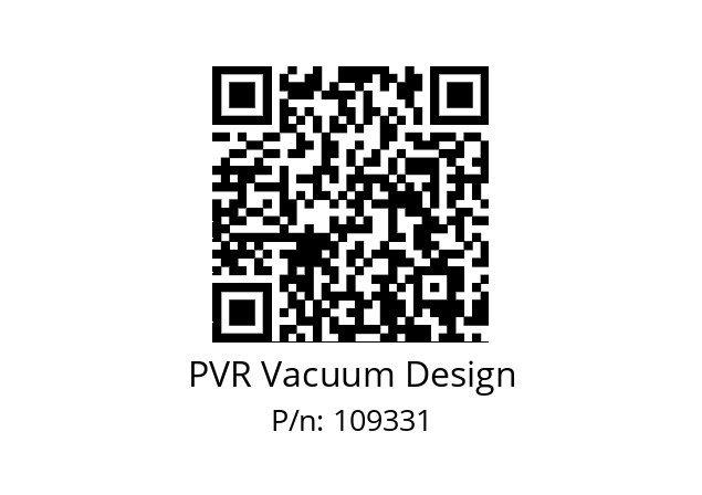   PVR Vacuum Design 109331