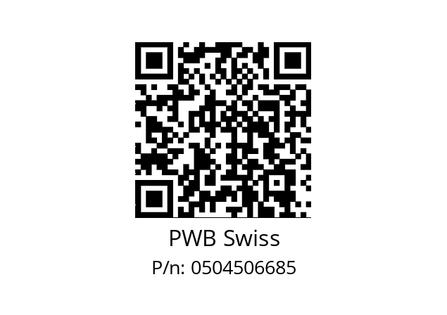   PWB Swiss 0504506685