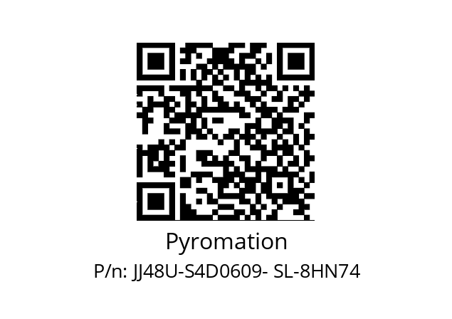   Pyromation JJ48U-S4D0609- SL-8HN74