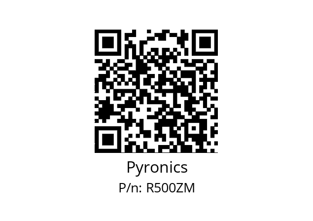   Pyronics R500ZM