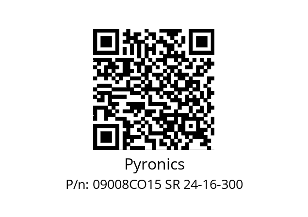   Pyronics 09008CO15 SR 24-16-300