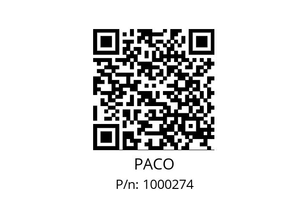   PACO 1000274