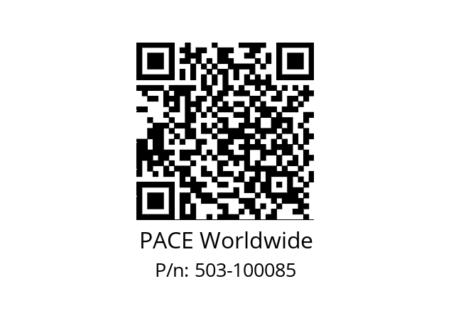   PACE Worldwide 503-100085