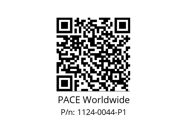   PACE Worldwide 1124-0044-P1