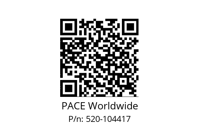   PACE Worldwide 520-104417