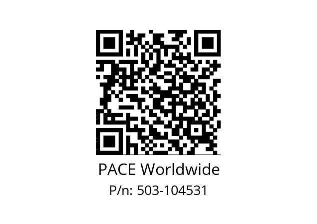   PACE Worldwide 503-104531