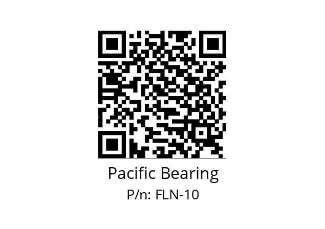   Pacific Bearing FLN-10