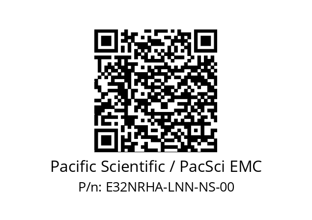   Pacific Scientific / PacSci EMC E32NRHA-LNN-NS-00