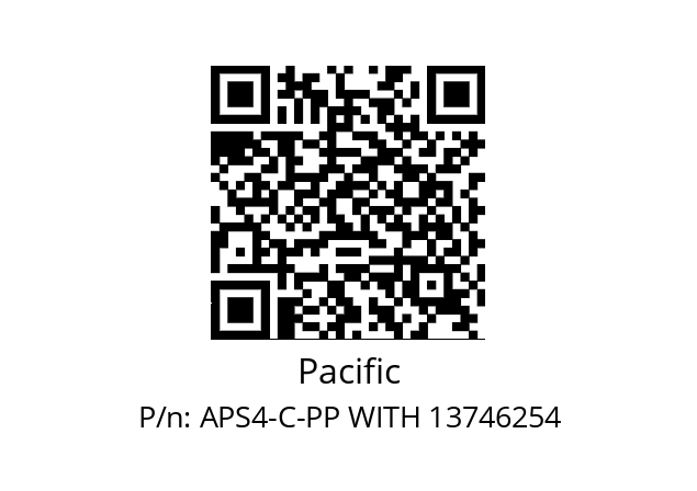   Pacific APS4-C-PP WITH 13746254