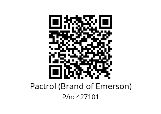   Pactrol (Brand of Emerson) 427101