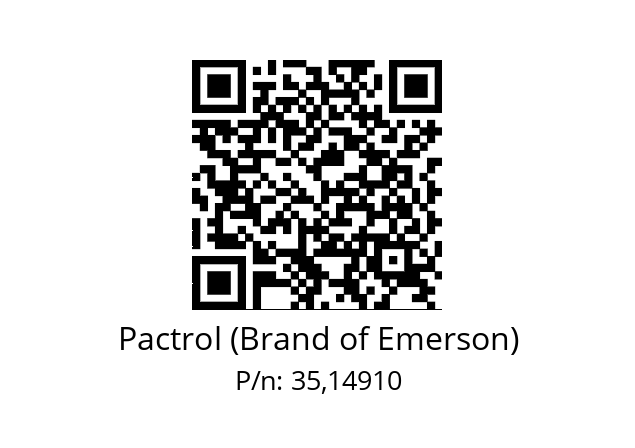   Pactrol (Brand of Emerson) 35,14910