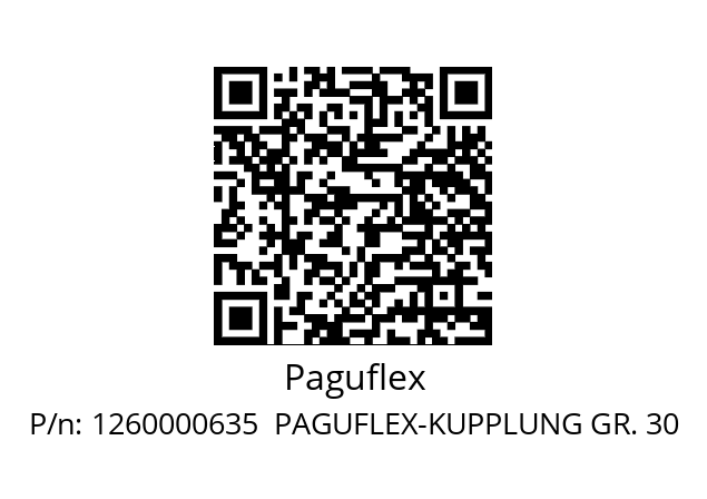   Paguflex 1260000635  PAGUFLEX-KUPPLUNG GR. 30