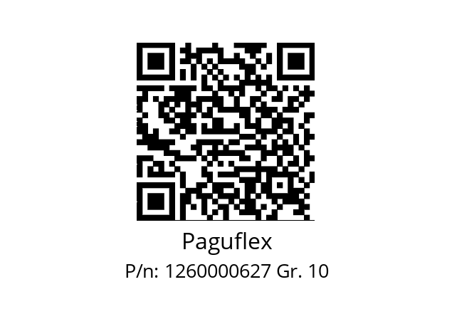   Paguflex 1260000627 Gr. 10