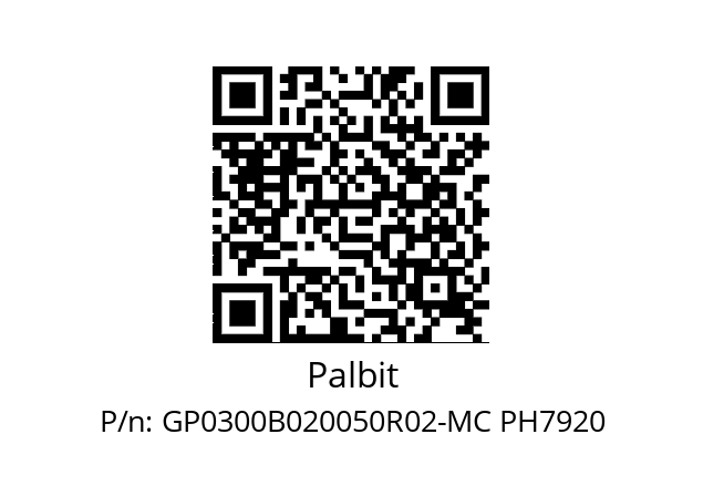   Palbit GP0300B020050R02-MC PH7920